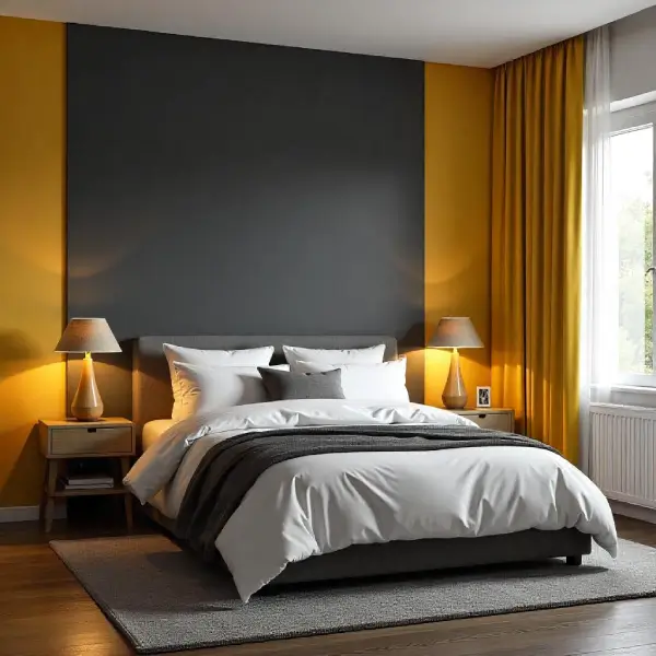 bold two color combination